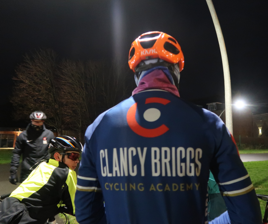 Youth cyclists at our Doncaster cycle coaching session.